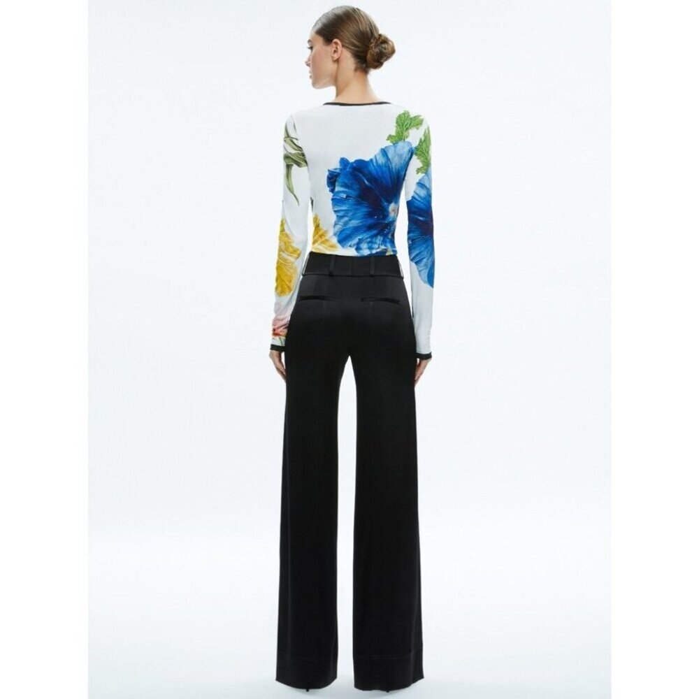 Alice + Olivia Delaina Le Parisien Top Small - Picture 2 of 13